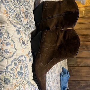 Spell Brown Suede Ankle Boots